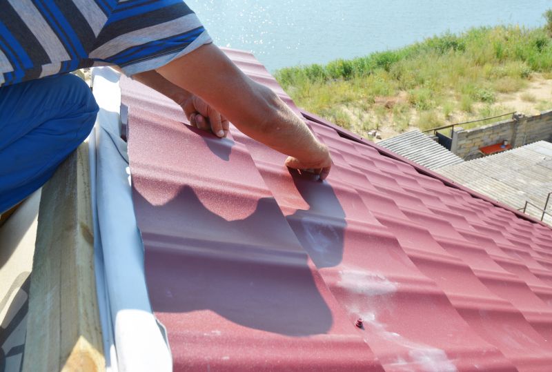 Products For Steel Roof Repairs in use